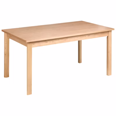Table de repas GISELA Chêne clair 160 cm 90 cm