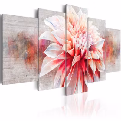 Tableau Fleurs Flower of Elegance 100×50 cm