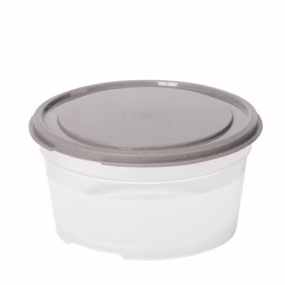 Boite plastique alimentaire ronde de 0,3 à 0,6 litre – 0,45 Litre