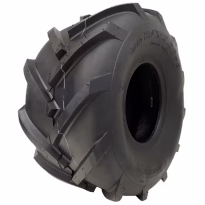 Pneu à crampons 20×10.00-8 à centre ouvert pour rotovator, usage industriel, Wanda P328
