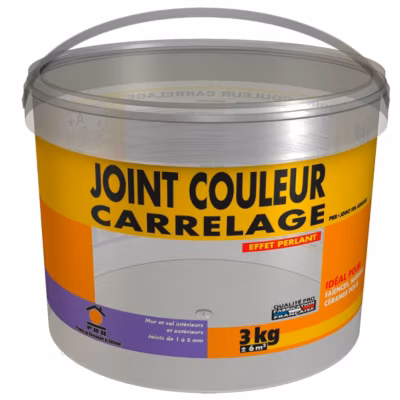 Joint de Carrelage Fin A16 Gris Clair 3kg – Finition Esthétique, Haute Résistance à lEau et à lAbrasion – Intérieur / Extérieur
