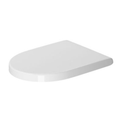 Duravit Starck 3 Abattant de toilette avec frein de chute, Duroplast (006389)