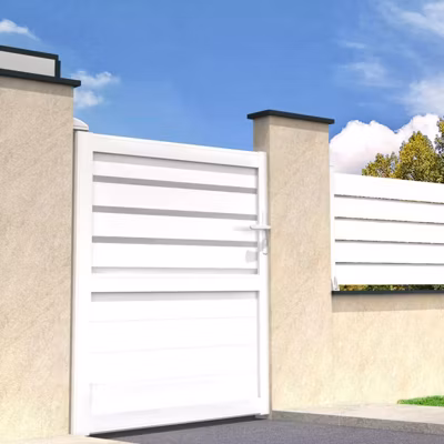 Portillon mixte (Blanc – Longueur 1000 x Hauteur 1594,8 mm)