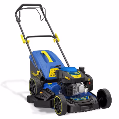 Tondeuse Thermique Autotractée 224Cm3 7,5CV Moteur 4T OHV Largeur de coupe 56cm Surfaces 2000m² GOODYEAR GY56LM