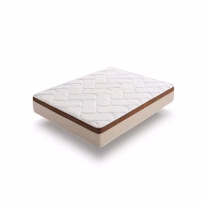 Matelas à mémoire de forme – BIO CONFORT – 70×190 cm – 25 cm d&rsquo;épaisseur – Anti-acarien – Silencieux