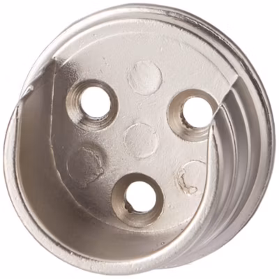 EMBOUT TRINGLE RIDEAU ATELIERS 28 – NICKEL SATINÉ