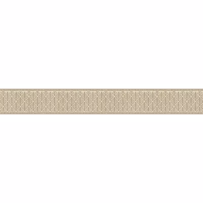 Frise adhésive décorative 10 cm X 300 cm, motif feuille graphique, couleur verte