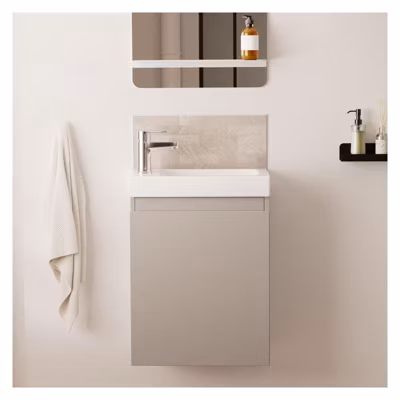 Lave-mains LISA suspendu avec robinet chromé