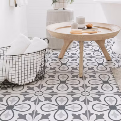 Carreaux adhesifs 20×20 cm malaga charbon – paquet de 14 autocollants