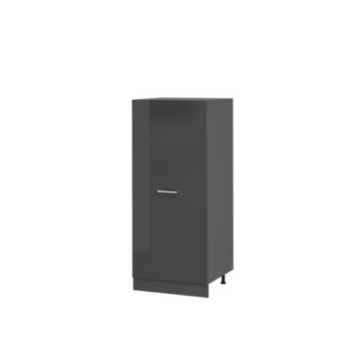 Vicco Armoire haute Anthracite Haute brillance 60cm