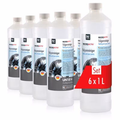 Nettoyant Jantes Microactiv – Prêt À L’emploi En Bouteille De 1 L x 6