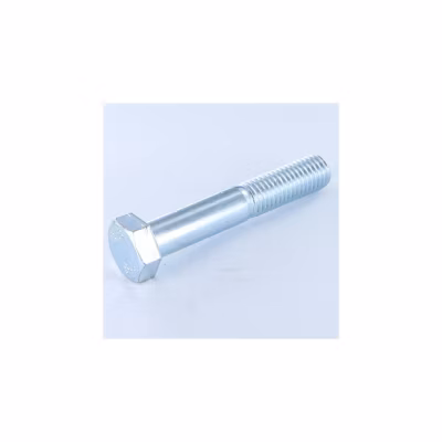 Corps de boulon filetage partiel Tête hexagonale TH M20X80 Classe 8.8 Acier zingué – 1 pièce