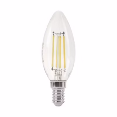 Ampoule LED E14 Filament 6W C35 Bougie – Blanc Neutre 4000K – 5500K