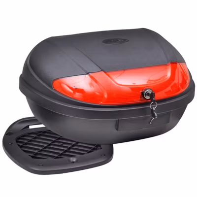 Boîte de moto 72 L pour 2 casques