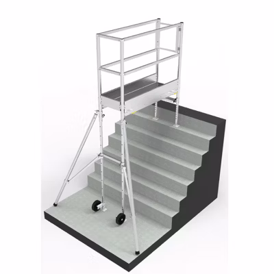 Echafaudage pour escalier – Hauteur max. de travail 4.00m – PFE