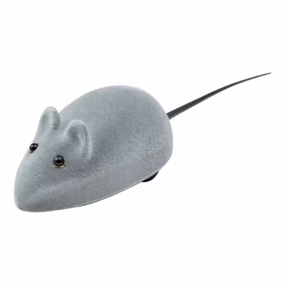 Jouet pour Chat « Souris Mécanique » 18cm Gris
