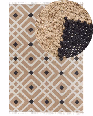 Tapis ESENCIK Beige 160 x 230 cm Jute