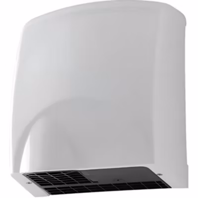Sèche mains professionnel pour sanitaire public automatique SANINDUSA Luxe 2600 W blanc
