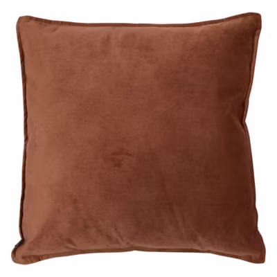 Coussin Lilou marron tonka 55x55cm – Atmosphera