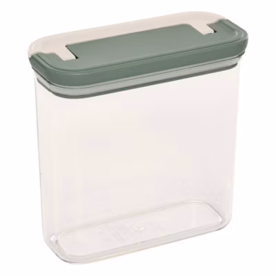 Boîte de conservation Lock 1,3L en plastique – Transparent- 5five