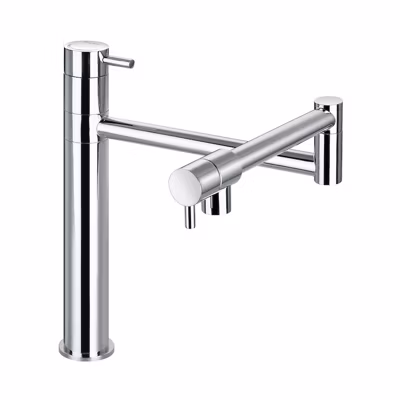 PAINI Mitigeur cuisine Cox Rodeo articulé Bec haut chrome douchette extractible
