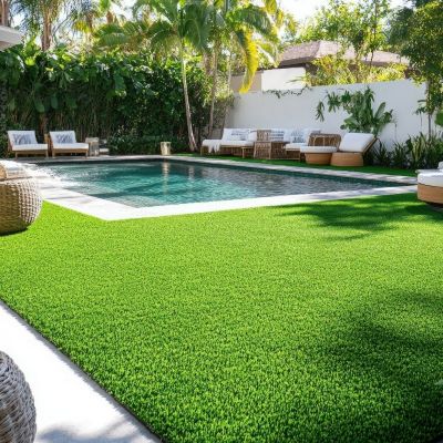 Gazon Synthétique GREEN ECO 25mm – 2Mx7M soit 14m2 – BBE