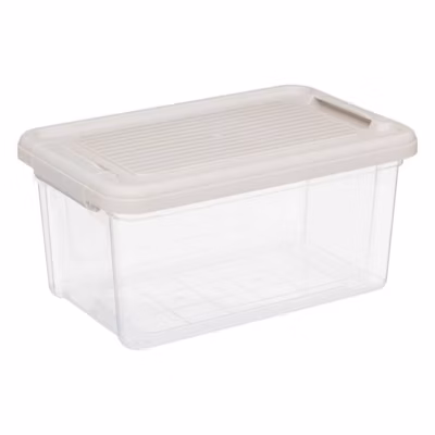 3 boîtes de rangement Tide&rsquo;n&rsquo;Box 5L – Transparent- 5five