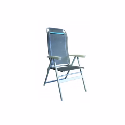 Fauteuil pliant Bleu Double Renfort Camping Acapulco ANTARION