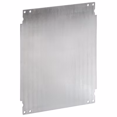 Plaque De Montage Acier Galvanisé Pour Coffret 500mmx400mm Polyester Ip66 Ide