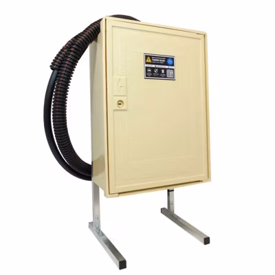 Coffret de chantier triphasé 6/18 kW – pack complet raccordement SOL 3 mètres conforme ENEDIS pour branchement provisoire