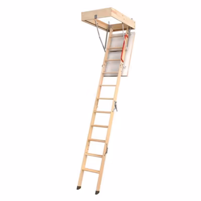 Echelle escamotable bois – Trémie de 70 x 111cm – Hauteur de 2.32 à 2.80m – LWK70111-2