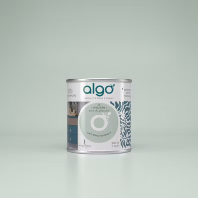 Peinture pour Meuble – Vert d&rsquo;eau apaisant – 2L – Mat