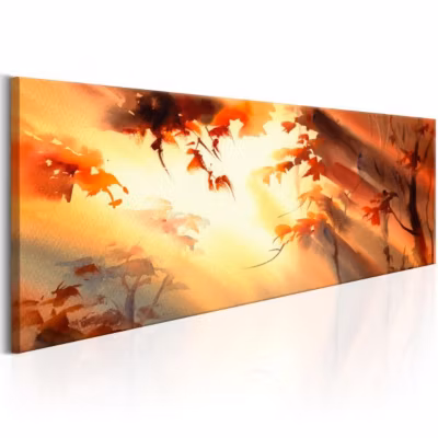 Tableau Golden Forest 135×45 cm