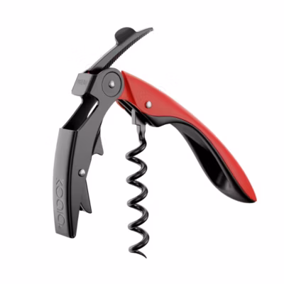 Tire-bouchon double levier high tech Rouge Rouge – Pop par Koala