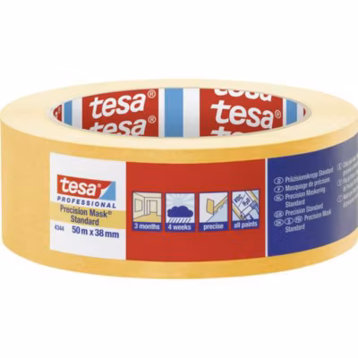 tesa PRECISION STANDARD 04344-00001-00 bande de masquage 38 mm x 50 m