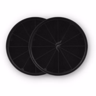 Lot de 2 Filtres à Charbon pour Hotte Indesit – F196, FAC529 – Diamètre : 200 mm