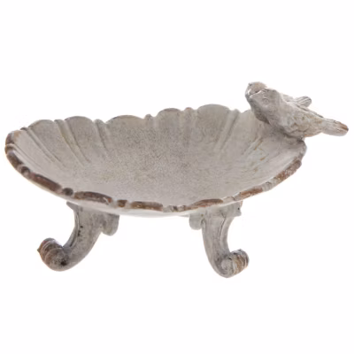 Porte bagues en métal Coquille – 11 x H. 6 cm
