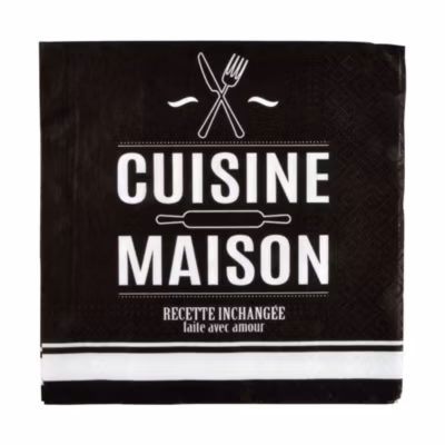 20 serviettes en papier Ma cuisine