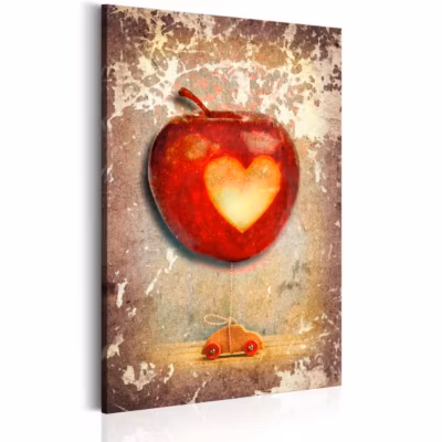 Tableau Vintage Douce enfance 40×60 cm