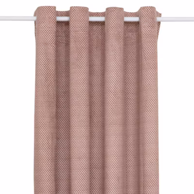 Rideau occultant effet velours Yupi terracotta 135x260cm – Atmosphera
