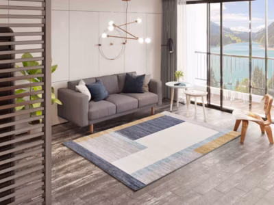 Tapis intérieur ATTICGO multicolore rectangulaire géometrique 80×150 cm CLASS