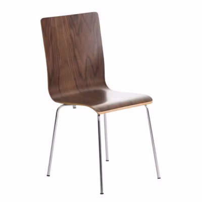 -CLP-Chaise en bois avec piètement en métal PEPE-Array
