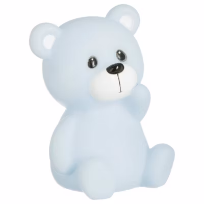 Veilleuse enfant Ourson – H14 cm – Bleu- Atmosphera