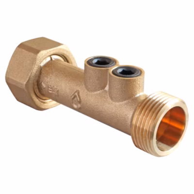 Somatherm For You – Clapet antipollution double purge NF – Ecrou 20/27/Mâle 20/27 – LG. 78 mm
