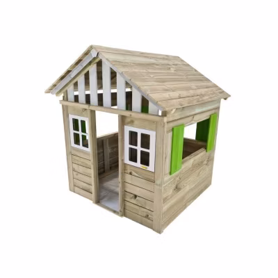Maison d&rsquo;enfant en bois Masgames LOLLIPOP XL Horeca verte