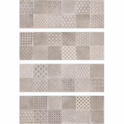 Faïence Piemonte Décor Piemonte Taupe  60 x 20cm  ( vendu par boite de  1,2 m² )