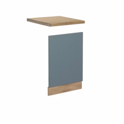 Vicco Façade Bleu-gris 45cm , PT Chêne