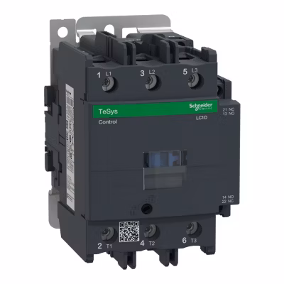 Lc1d95bd Schneider – Contacteur Tripolaire – 3no – 95a – Bobine 24vcc – Vis