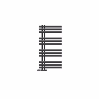 LuxeBath Radiateur de Salle de Bain Iron EM 500×1000 mm Anthracite Raccord Central
