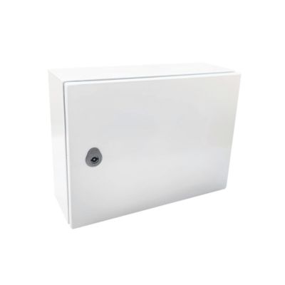 Armoire électrique En Métal étanche Ip66 – 300x400x200 – Plaque Fournie – Argenta Ide